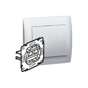 PRO21 Розетка комп. (RJ45), кат 6 UTP + ТЛФ (RJ 11) | 775781 | Legrand - Legrand