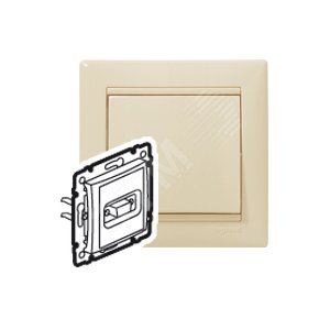 VALENA Розетка HD15 слоновая кость - Legrand Euro