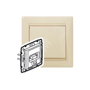 VALENA Розетка HD15+Jack 3.5 слоновая кость - Legrand Euro