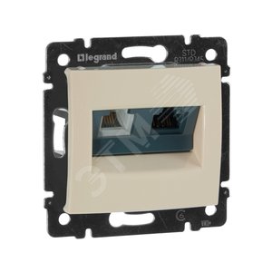 Valena Сл. кость Розетка комп.(RJ45) 1-ая 6 кат UTP + ТЛФ 1-ая (RJ11) | 774180 | Legrand - Legrand