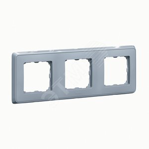 Cariva Рамка 3 поста жемчужно-серый (773693)