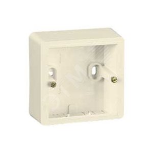 CARIVA Розетка телевизионная TV тип F слоновая кость