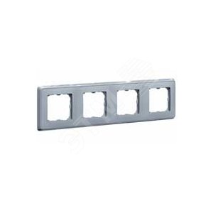 CARIVA Рамка 5 постов жемчужно-серая (773695)