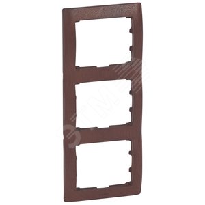 Рамка 3п вер Mahogany GL - Legrand