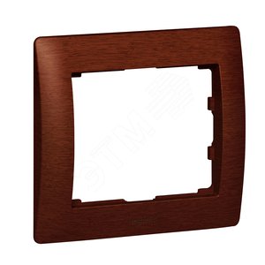 G Life рамка 1 пост.,Mahogany - Legrand
