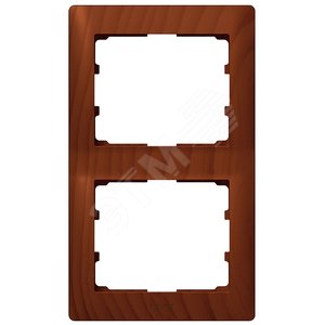 G Life Рамка 2пост. Cherry верт. - Legrand