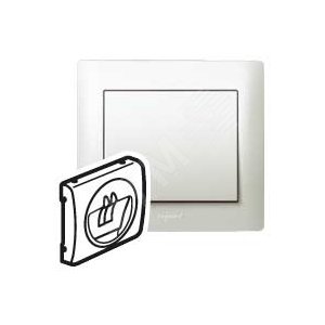 Galea Life Лицевая панель для розетки для колонок жемчужный (771500)