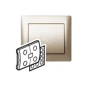 Galea Life IN ONE - Л.пан. сценарн. выкл. titan - Legrand