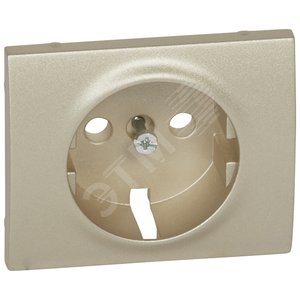 Панель лицевая для розетки 2К+З - Titanium (771420) - Legrand