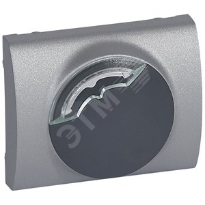 Galea Life Лицевая панель для электронного термостата алюминий (771353)