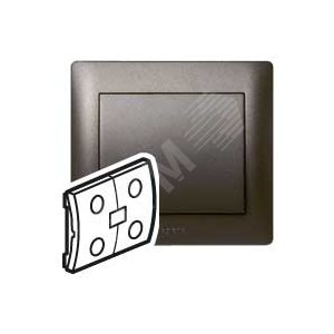 Galea Life Выключатель IN ONE темная бронза - Legrand