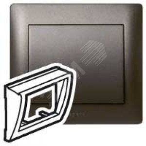 Galea Life Лицевая панель для розетки VDI категория 5 алюминий