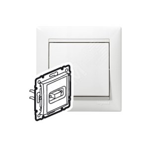 Valena Белый Розетка HD15 | 770083 | Legrand - Legrand