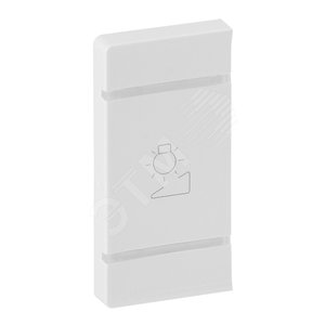 Valena LIFE MyHome Лицевая панель для механизмов BUS/SCS С символом Светорегулятор 1 модуль Установка слева Белая - Legrand