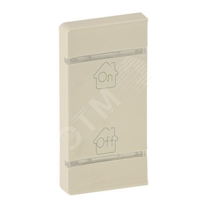 Valena LIFE MyHome Лицевая панель для механизмов BUS/SCS С символом GEN-On-Off 1 модуль Установка сл