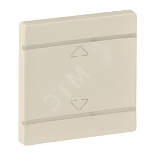 Valena LIFE MyHome Лицевая панель для механизмов BUS/SCS С символом Вверх-вниз 2 модуля Слоновая кость