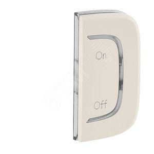 Valena ALLURE Сл.кость MyHome Накладка  мех. BUS/SCS.С сим-м "On-Off".1 модуль.Уст. справа | 755548 | Legrand - Legrand