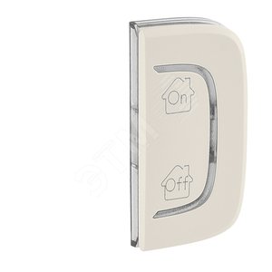 Valena ALLURE Сл.кость MyHome Накладка  мех. BUS/SCS.С сим "GEN-On-Off" 1 мод Уст. справа | 755537 | Legrand - Legrand