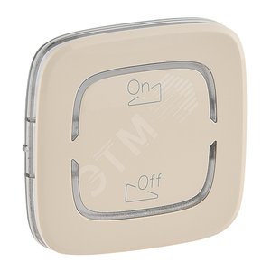 Valena ALLURE Сл.кость MyHome Накладка  для мех. BUS/SCS.С сим-м "Светор-р On-Off".2 модуля | 755424 | Legrand - Legrand