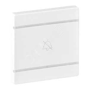 Valena LIFE MyHome Лицевая панель для механизмов BUS/SCS С символом Не беспокоить 2 модуля Белая - Legrand