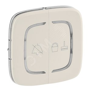 Valena ALLURE Сл.кость MyHome Накладка  Дв. мех.BUS/SCS.С сим."Не бесп"и"Убрать ном".2 мод | 754934 | Legrand - Legrand