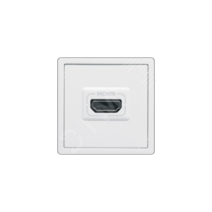 Valena LIFE Розетка для аудио/видео устройств HDMI Тип А С лицевой панелью Белая (753171) - Legrand
