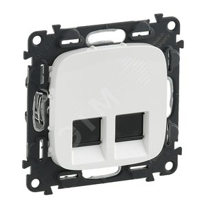 Valena ALLURE DIY Белый Розетка комп(RJ45) 2-ая 6 кат UTP | 753743 | Legrand - Legrand