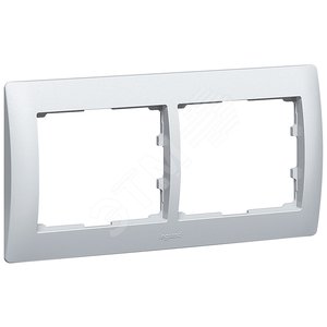 G Life Рамка 2п.aluminium.гор - Legrand