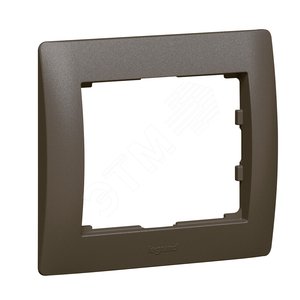 G Life (Dark) Рамка 1п.d. br.. - Legrand