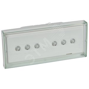 Светильник U34(LEDs) 1ч - 450Лм рассеиватель из молочного стекла автоматическое тестирование - Legrand