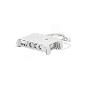 Блок розеточный 8X2К+З + коммутатор 6п (653575) - Legrand