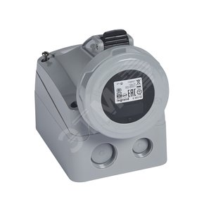 Роз-ка каб 16А 3Р+E 500В IP67 на пов