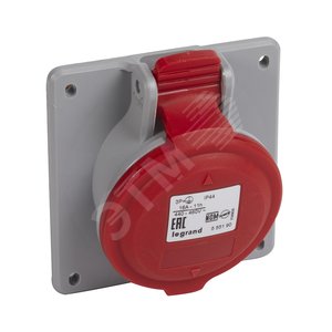 Роз-ка каб 16А 3Р+E 460В IP44 скр. - Legrand