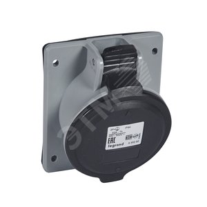 Розетка встраиваемая наклонная - 32А - 3К+З - 500 В - IP 44 | 555292 | Legrand - Legrand