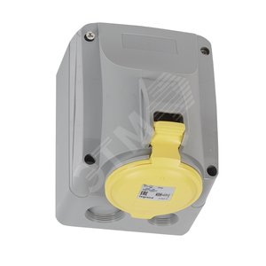 Розетка накладная - P17 Tempra Pro - IP 44 - 100/130 В~ - 32 A - 2К+З | 555251 | Legrand - Legrand