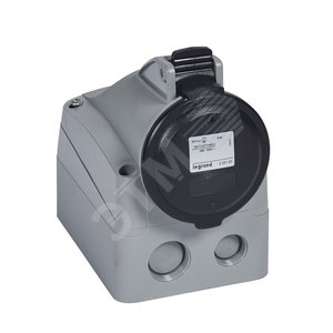 Розетка накладная 16А 3К+H+З 500В IP44 - Legrand