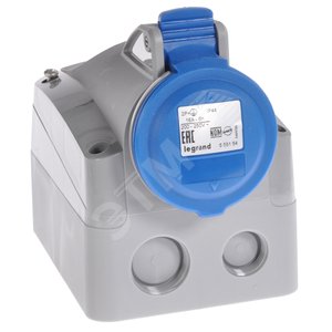 Розетка накладная 16А 3К+З 230В IP44 - Legrand