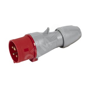 Вилка каб 16А 3Р+E 460В IP44 - Legrand