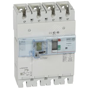 Выключатель автоматический дифференциального тока АВДТ DPX3 250 4п 250А