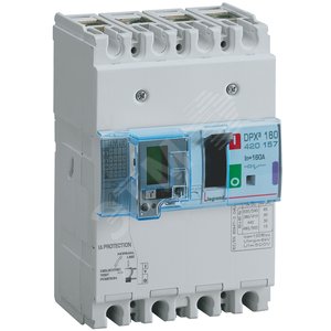 Выключатель автоматический дифференциального тока АВДТ DPX3 160 4п 160А 50кА