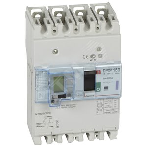 Выключатель автоматический дифференциального тока АВДТ DPX3 160 4п 100А 50кА