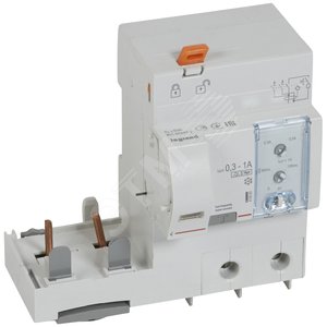 DX3 Блок защиты дифференциальный 63А 2П Hpi регулируемый - Legrand