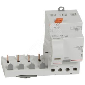 Диф.блок DX3 40А 4П 300mА-АC-S - Legrand