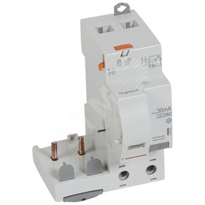 Блок дифференциальный DX3 63А 2П Hpi 30mА - Legrand