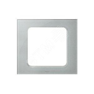 Рамка, 2х5 модулей, смальта металлик (069347) - Legrand