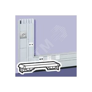 DLPЗагл.торц.алюм.д/к-к 175х50 (030754) - Legrand