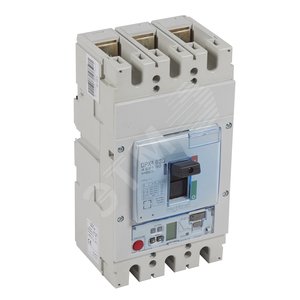 Автоматический выключатель DPX3 630 - эл. расц. S2 - с изм. блоком. - 100 кА - 400 В~ - 3П - 630 А | 422130 | Legrand
