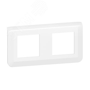 Рамка Mosaic 2x2 модуля - белая (277804L) - Legrand