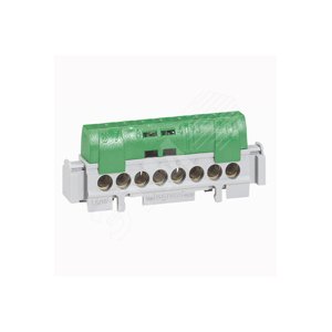 Клеммник 1х6-25+26х1.5-16мм.кв зеленый - Legrand