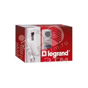 Домофон видеокомплект ч/б монитор 2-провод - Legrand